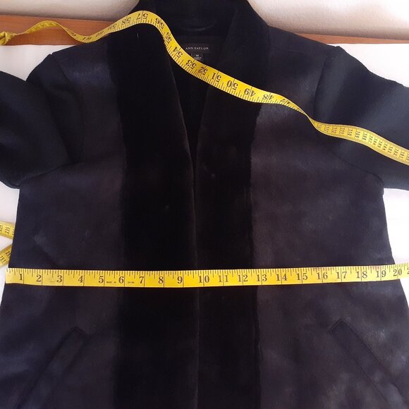 Ann Taylor Faux Fur Lining and Collar  Jacket - Picture 14 of 15
